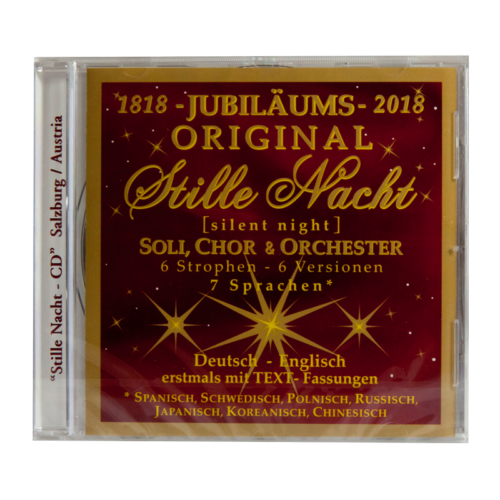 CD "1818-2018, Jubiläums Original Stille Nacht"