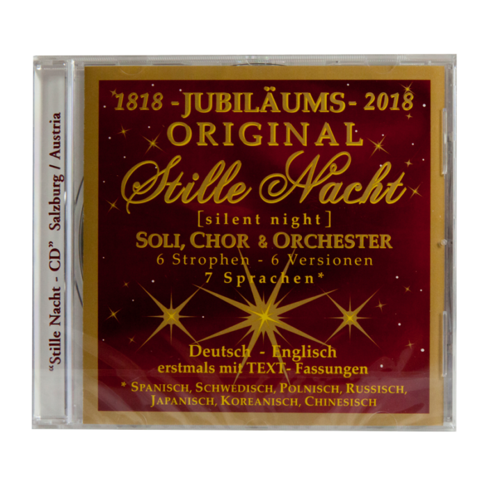 CD "1818-2018, Jubiläums Original Stille Nacht"